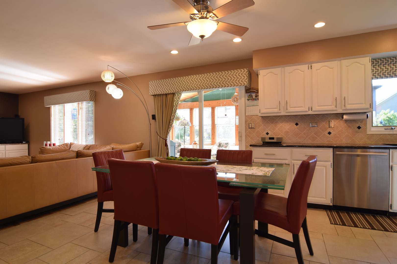 1268 Itasca Road Addison, IL 60101 - Photo 5 of 26 a view of a dining room with furniture and window
