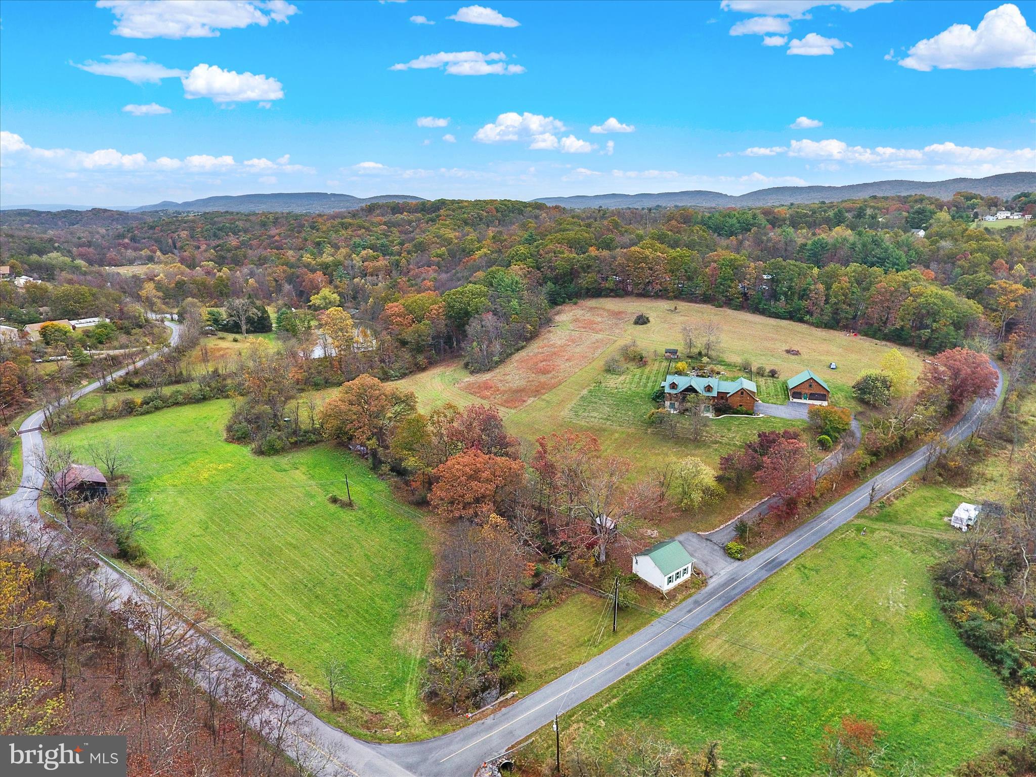 389 Church Road Shermans Dale, PA 17090 - Photo 78 of 88 an aerial view of a residential houses with outdoor space and trees