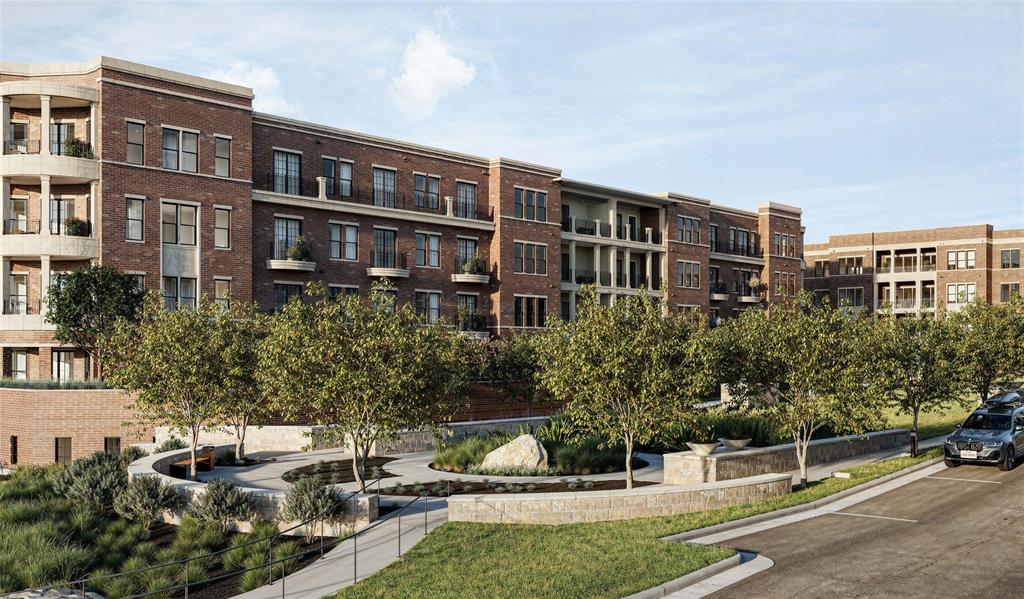 1530 Meeting Street, Unit 1203 Southlake, TX 76092 - Photo 2 of 40 a front view of a residential apartment building with a yard
