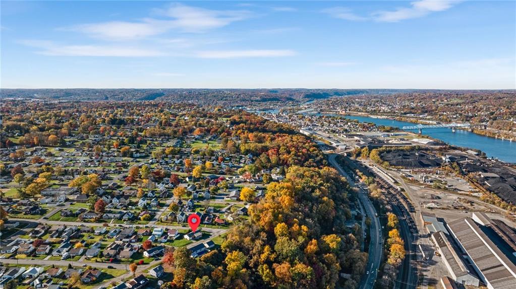2706 Front Street Monaca, PA 15061 - Photo 28 of 31 an aerial view of multiple house