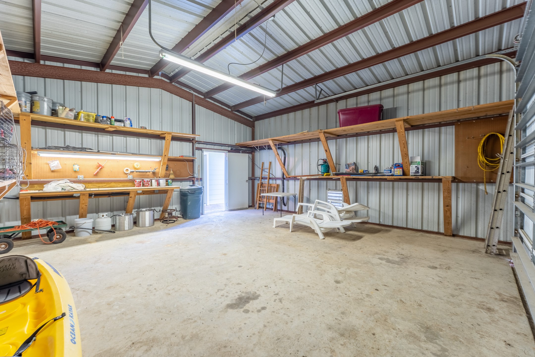 234 El Campo Beach Road Palacios, TX 77465 - Photo 15 of 25 a view of a balcony with furniture
