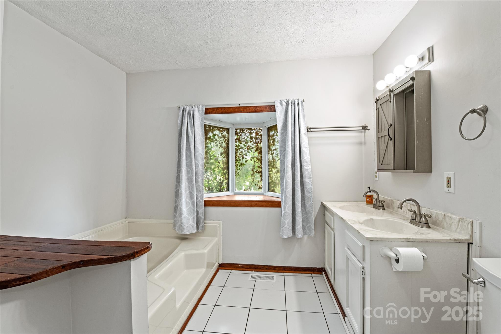 29 Le-An-Hurst Road Asheville, NC 28803 - Photo 13 of 22 a bathroom with a sink and a bathtub