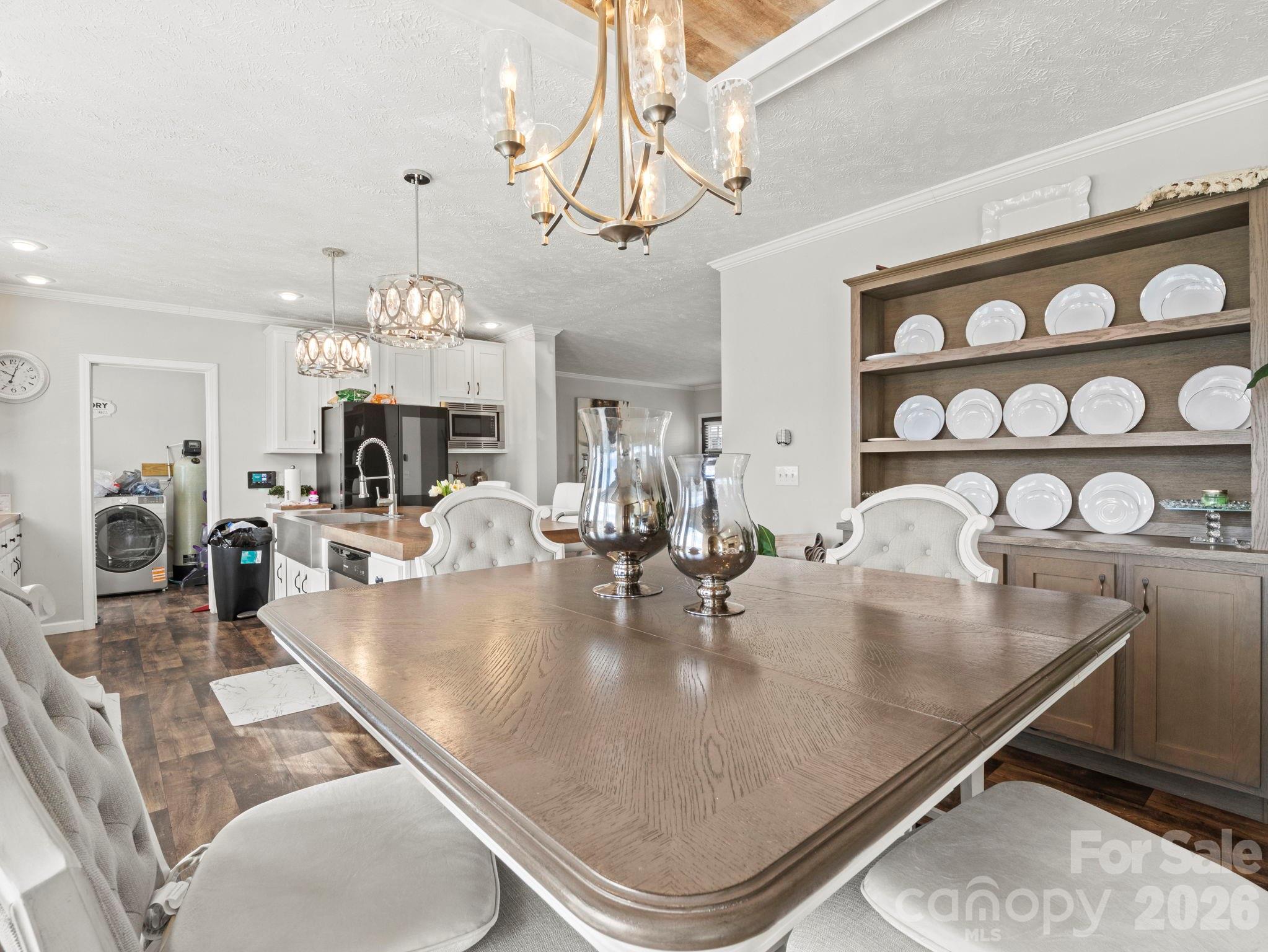 1796 Pilot Mountain Road Hendersonville, NC 28792 - Photo 17 of 26 a view of a dining room with furniture