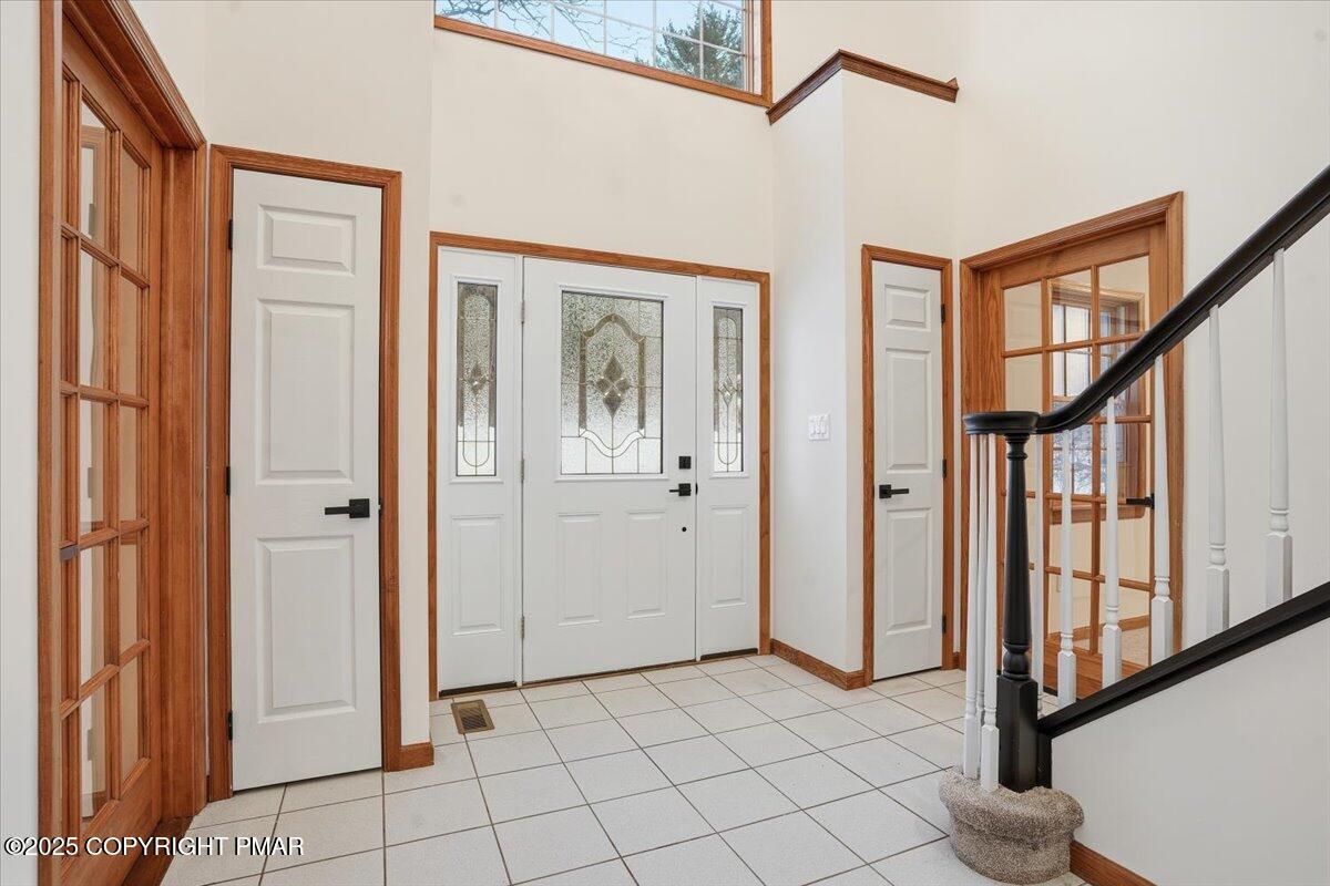 1395 Kelly Road Stroudsburg, PA 18360 - Photo 16 of 48 a view of an entryway with wooden floor