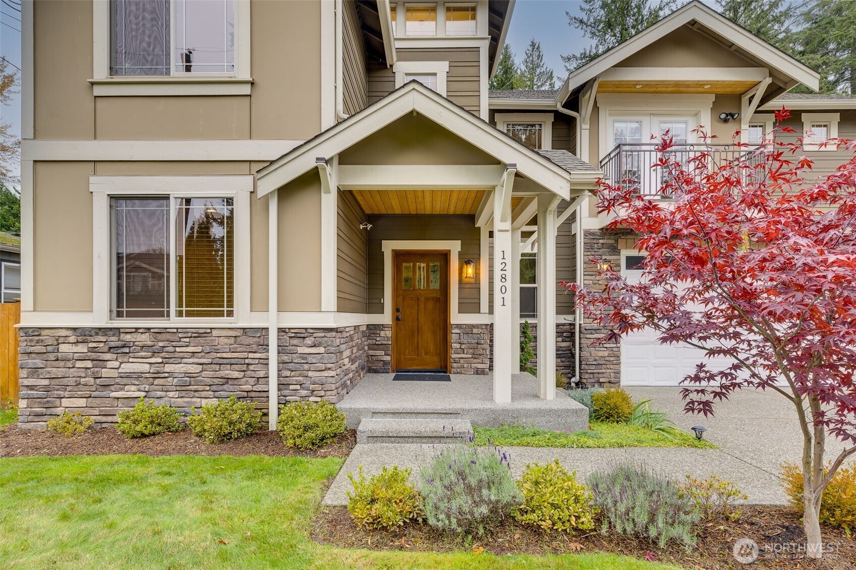 12801 218th Place Southeast Snohomish, WA 98296 - Photo 37 of 38 front view of a house with a yard