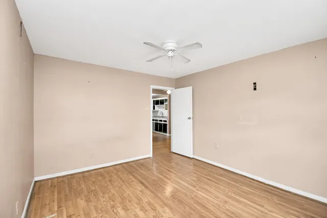 wooden floor in an empty room