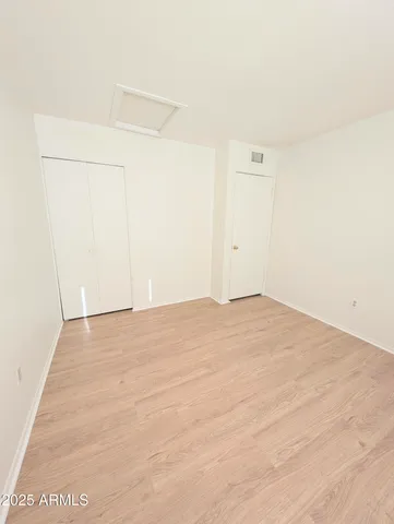 a view of empty room