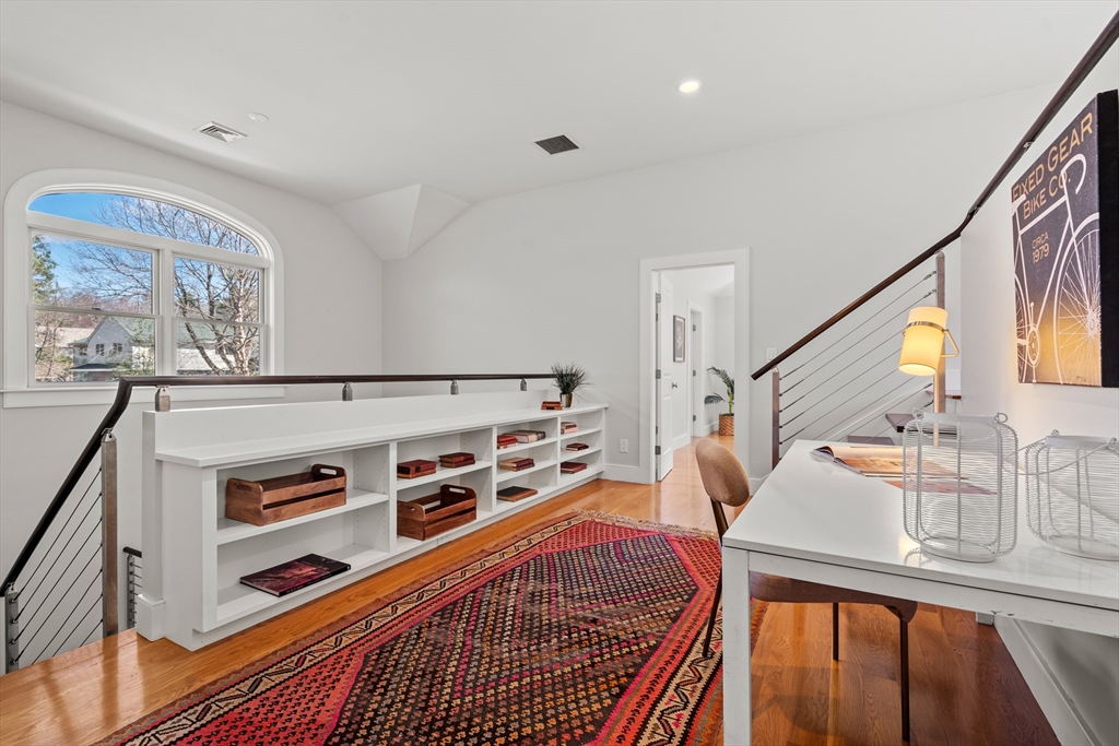 22 Crestview Road Belmont, MA 02478 - Photo 21 of 36 a view of a living room and front door