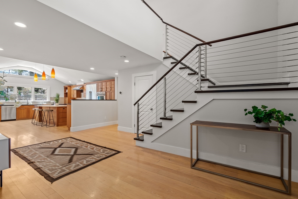 22 Crestview Road Belmont, MA 02478 - Photo 3 of 36 a view of entryway and kitchen