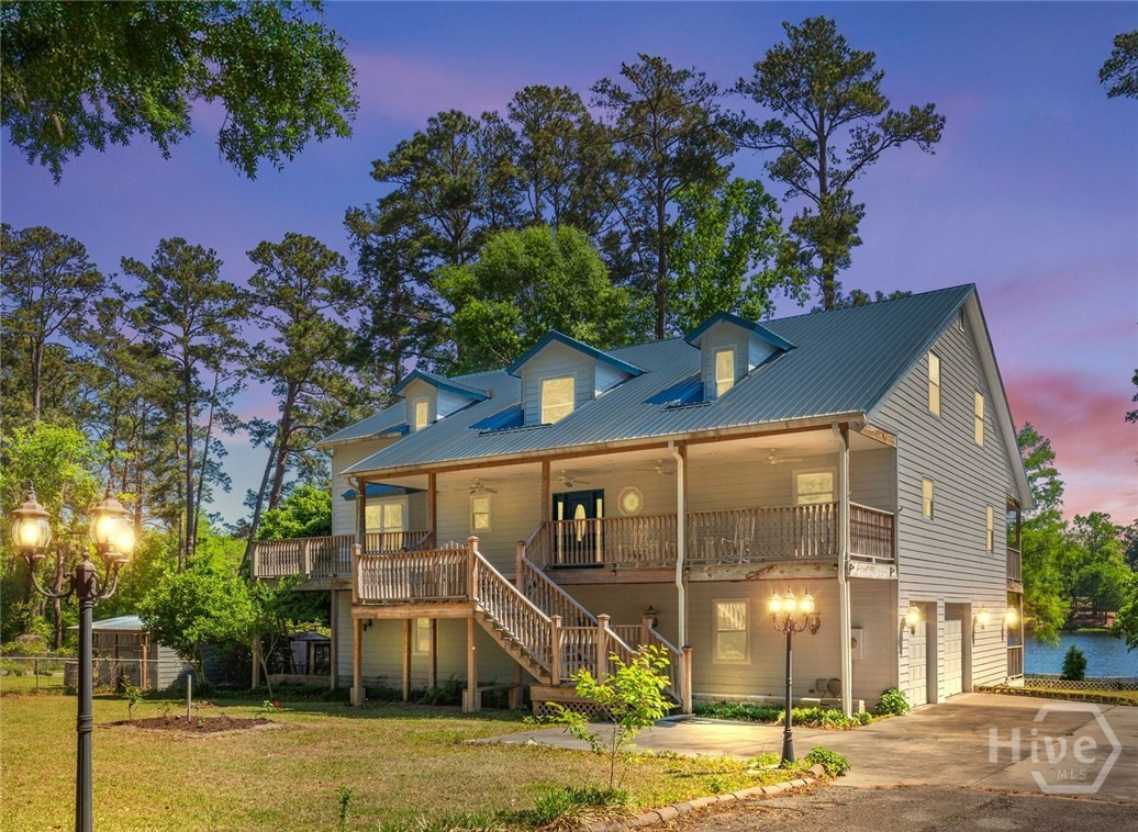725 Blue Gill Road Ellabell, GA 31308 - Photo 4 of 23 *Twilight Virtually Enhanced*