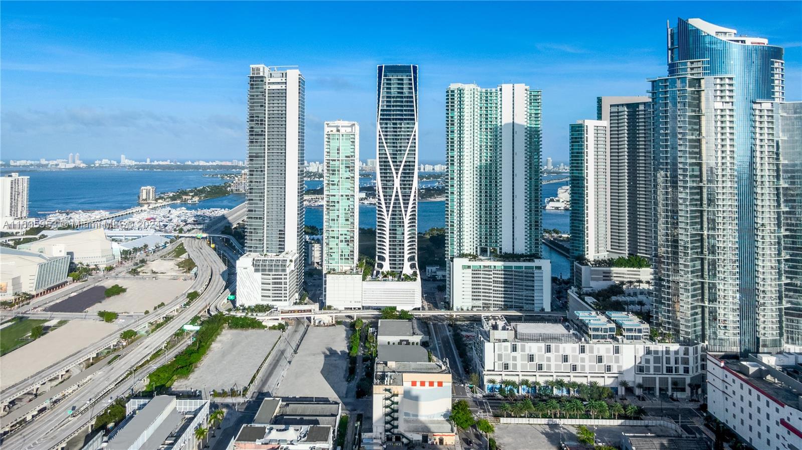 1000 Biscayne Boulevard, Unit 1202 Miami, FL 33132 - Photo 23 of 23 a view of city with ocean