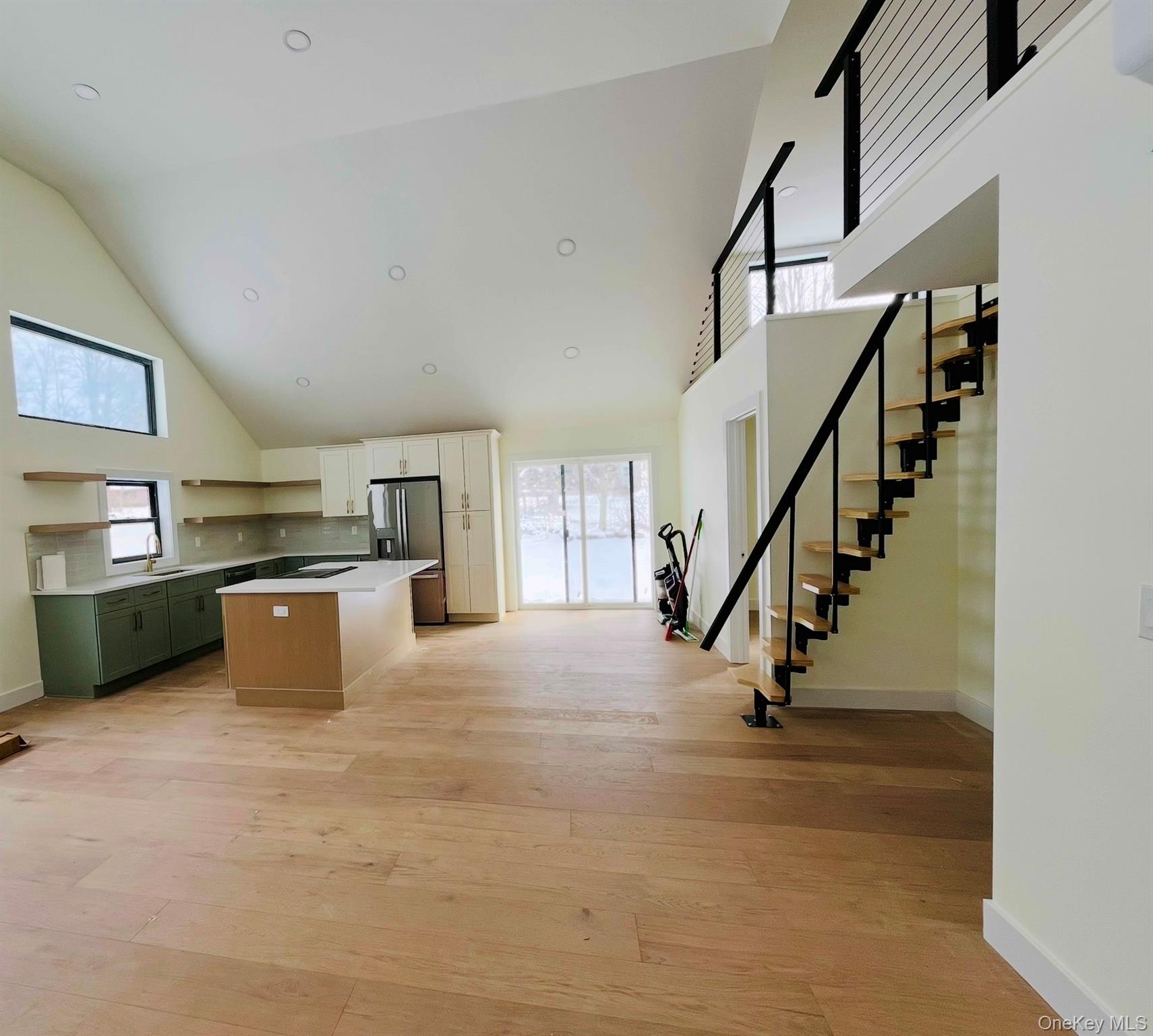 119 Bakertown Road Accord, NY 12404 - Photo 13 of 17 Main living area with chef style kitchen, soaring ceilings, and drenched in sunlight