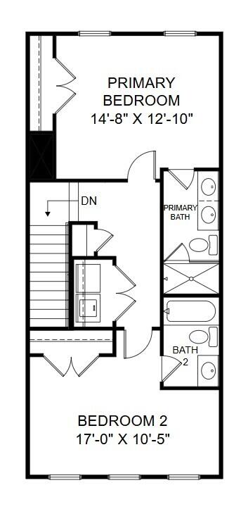 142 Buck Fever Lane Summerville, SC 29486 - Photo 54 of 54 Third Floor Floorplan