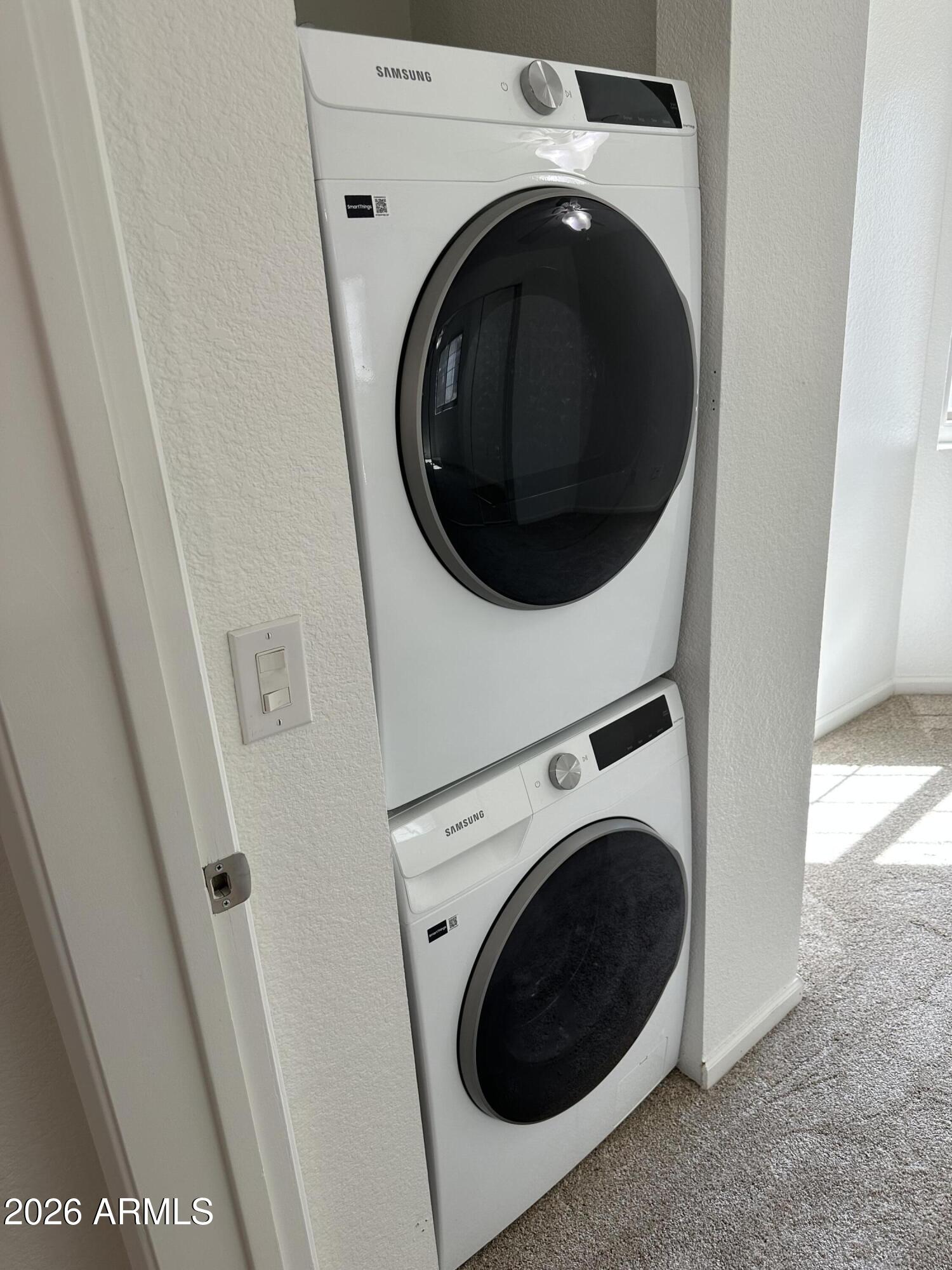1720 East Thunderbird Road, Unit 1019 Phoenix, AZ 85022 - Photo 33 of 47 a utility room with dryer and washer
