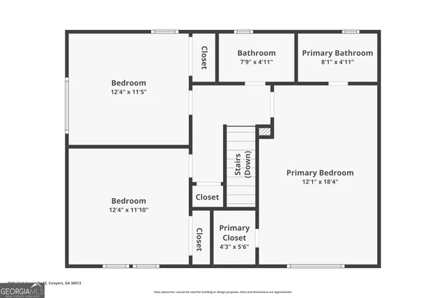 $280,000 | 2665 Club Forest Drive Southeast, Conyers, GA 30013