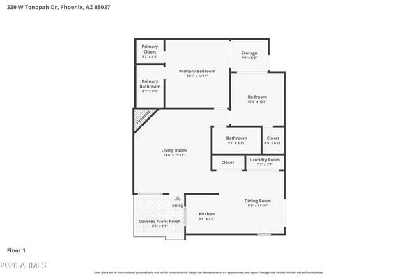 $259,999 | 330 West Tonopah Drive, Unit 5, Phoenix, AZ 85027