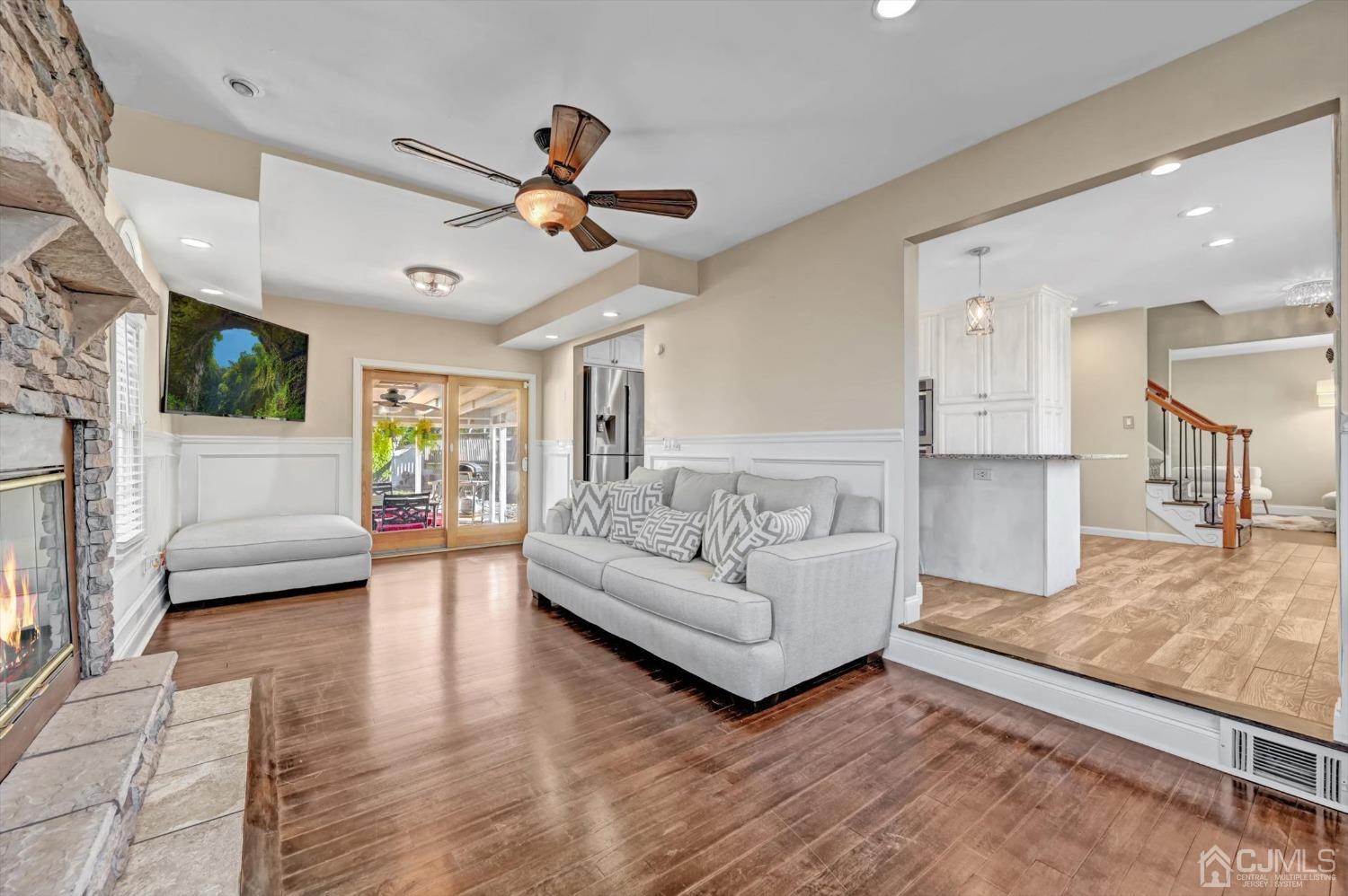 40 Grace Drive Old Bridge, NJ 08857 - Photo 13 of 41 a living room with furniture and a large window