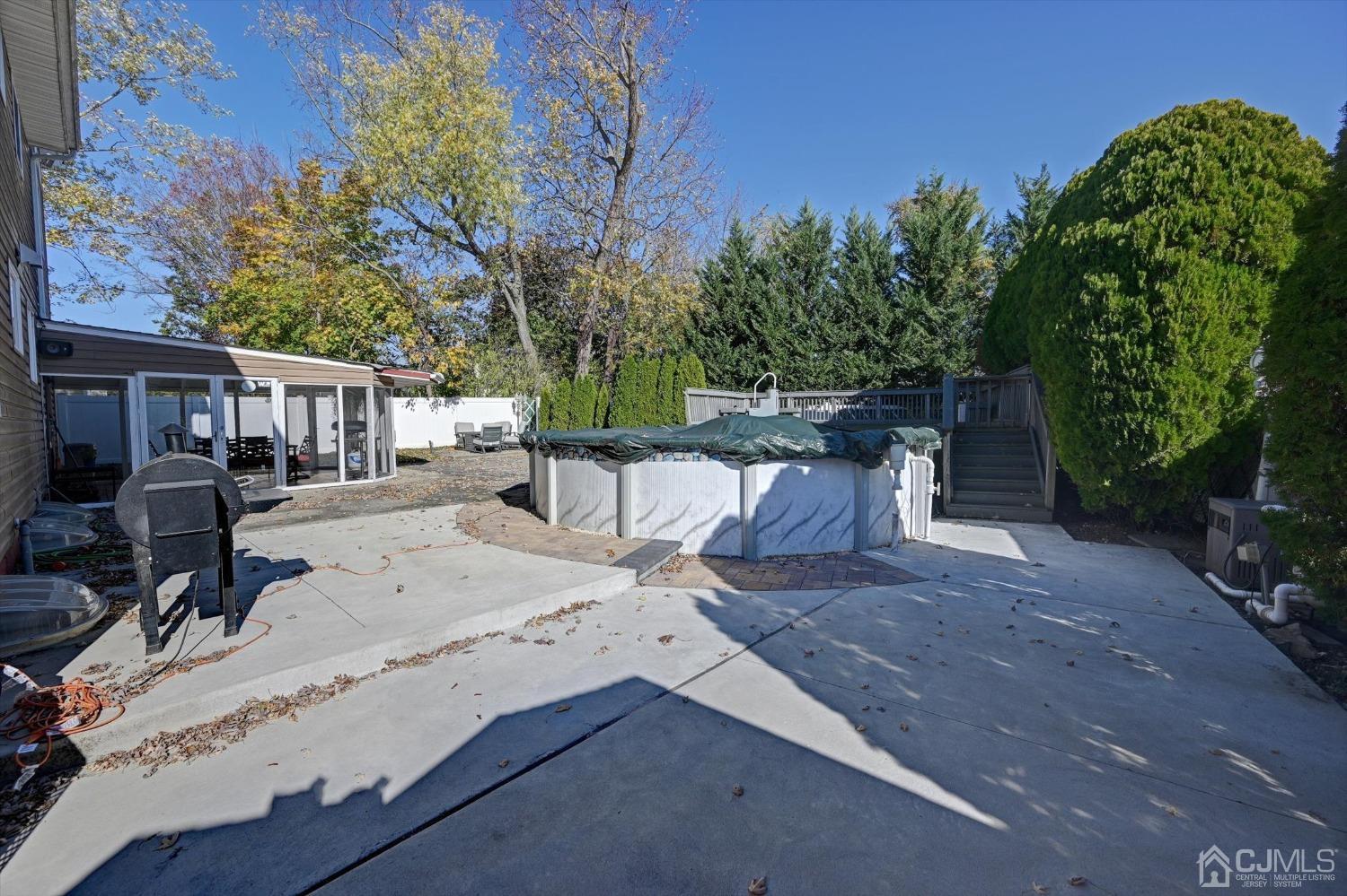 40 Grace Drive Old Bridge, NJ 08857 - Photo 40 of 41 a view of a backyard with sitting area