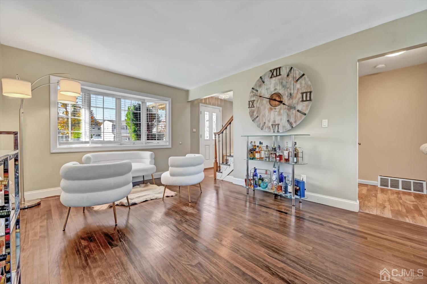 40 Grace Drive Old Bridge, NJ 08857 - Photo 5 of 41 a living room with furniture and a wooden floor