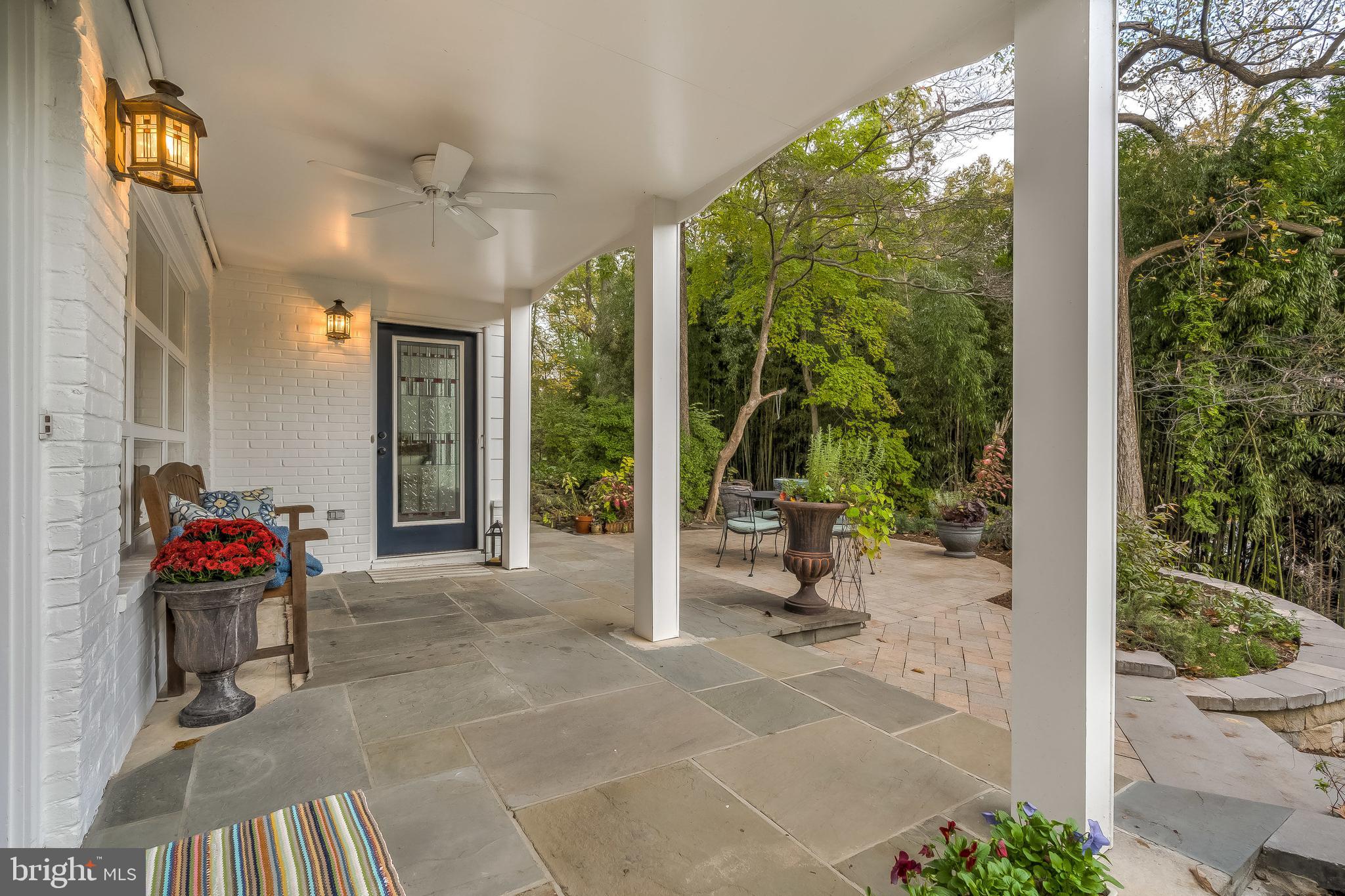 126 Round Bay Road Severna Park, MD 21146 - Photo 5 of 80 Covered entrance with stone patio