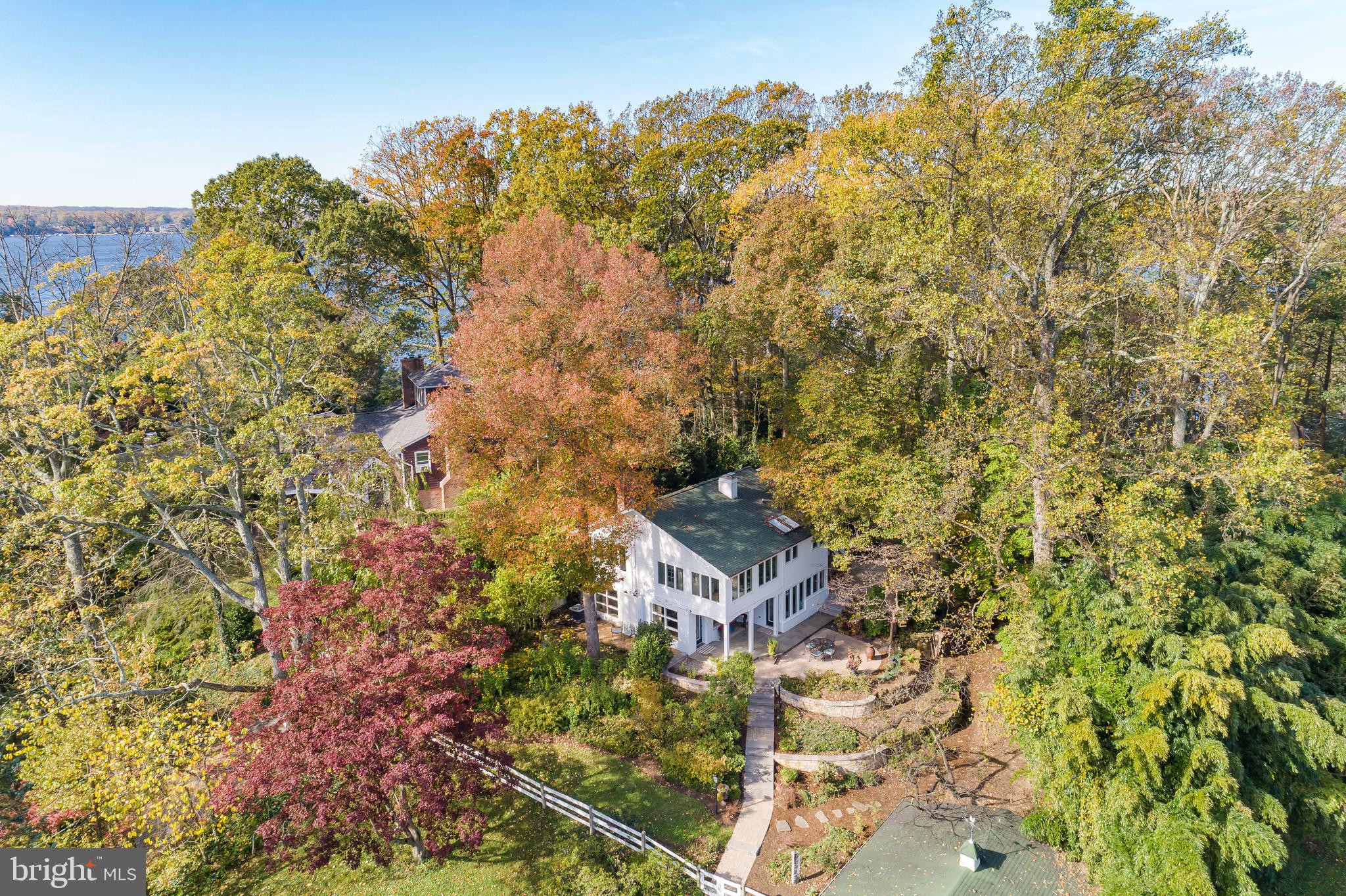 126 Round Bay Road Severna Park, MD 21146 - Photo 67 of 80 Stunning wooded backdrop