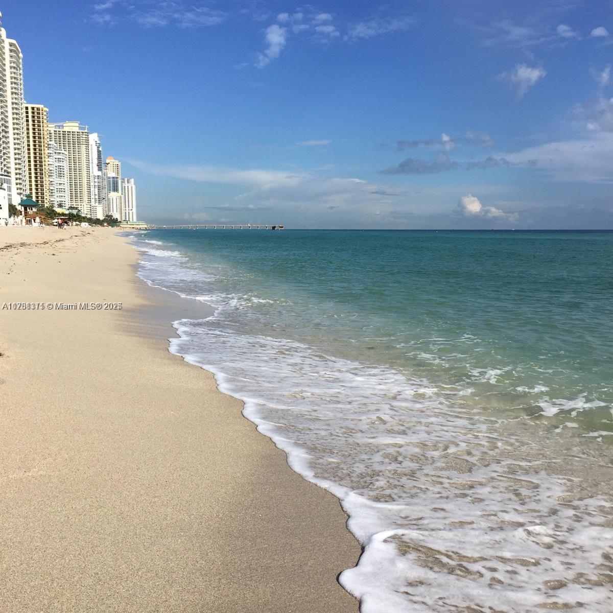 17011 North Bay Road, Unit 701 Sunny Isles Beach, FL 33160 - Photo 40 of 41 a view of a city street from a beach