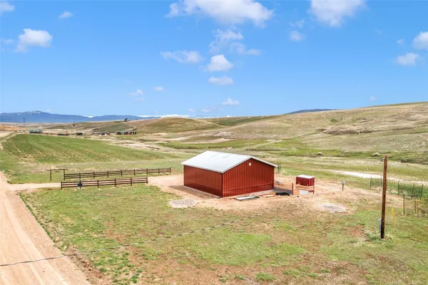 a view of an ocean and beach