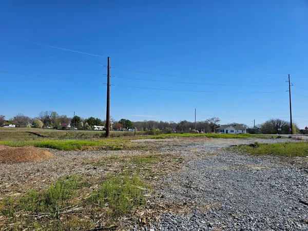 a view of a lake with a mountain in the background