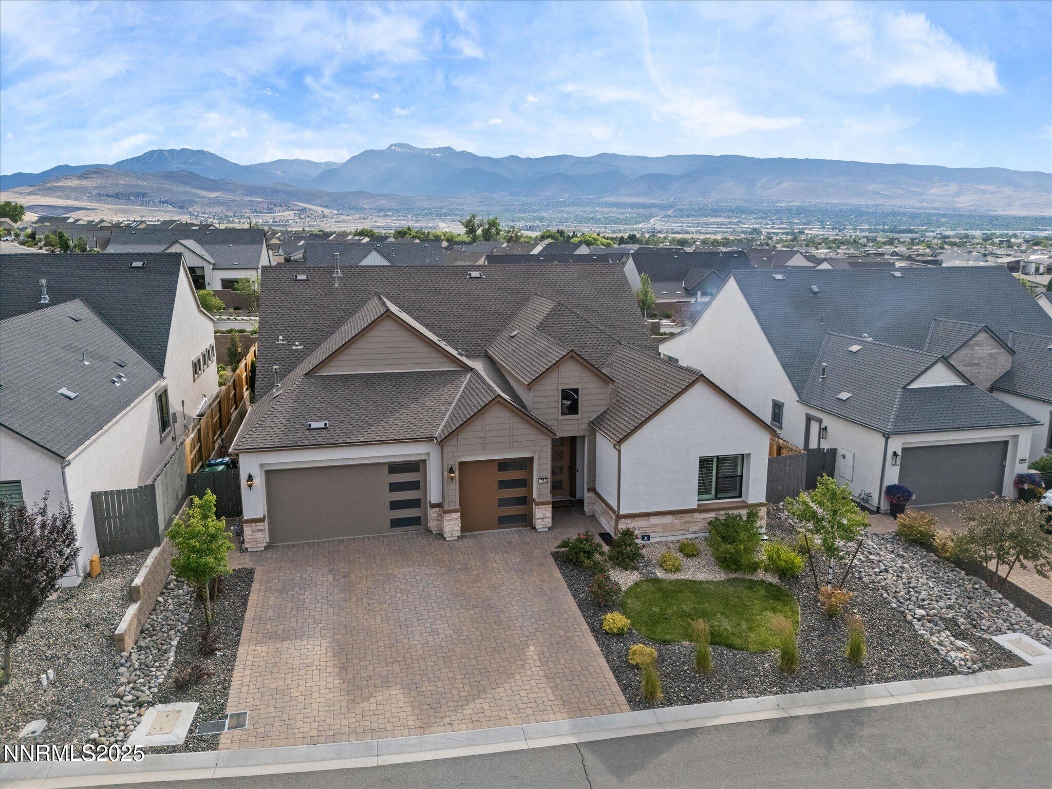 13545 Cobalt Sky Street Reno, NV 89521 - Photo 75 of 96 an aerial view of a house
