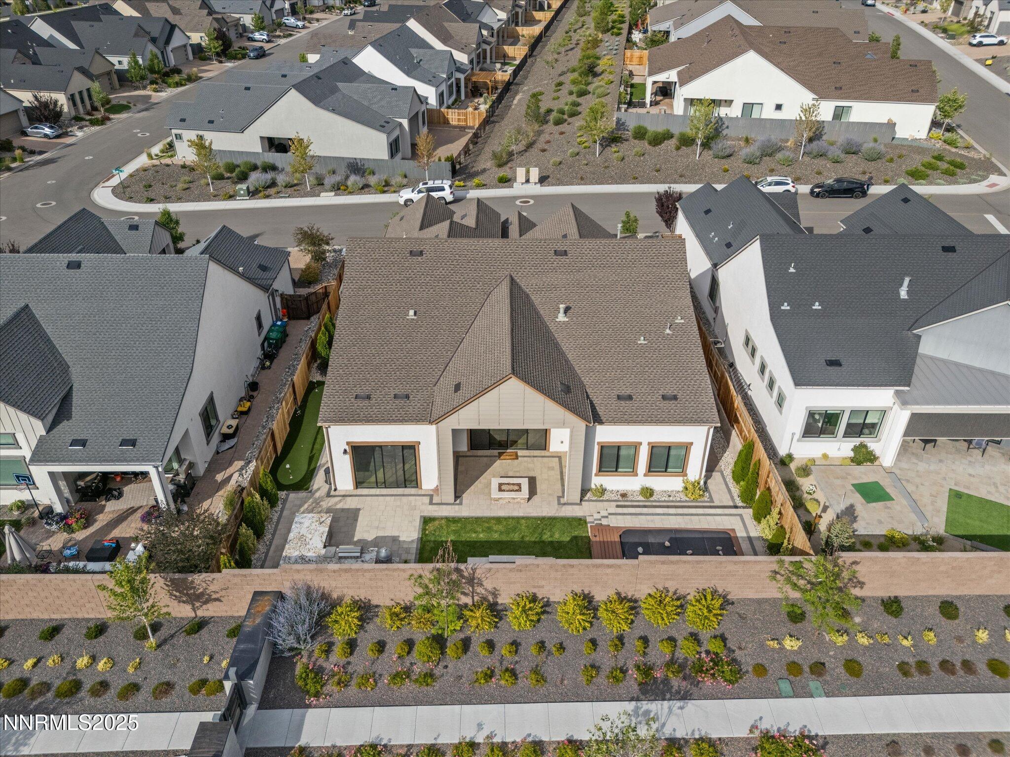 13545 Cobalt Sky Street Reno, NV 89521 - Photo 82 of 96 an aerial view of a house