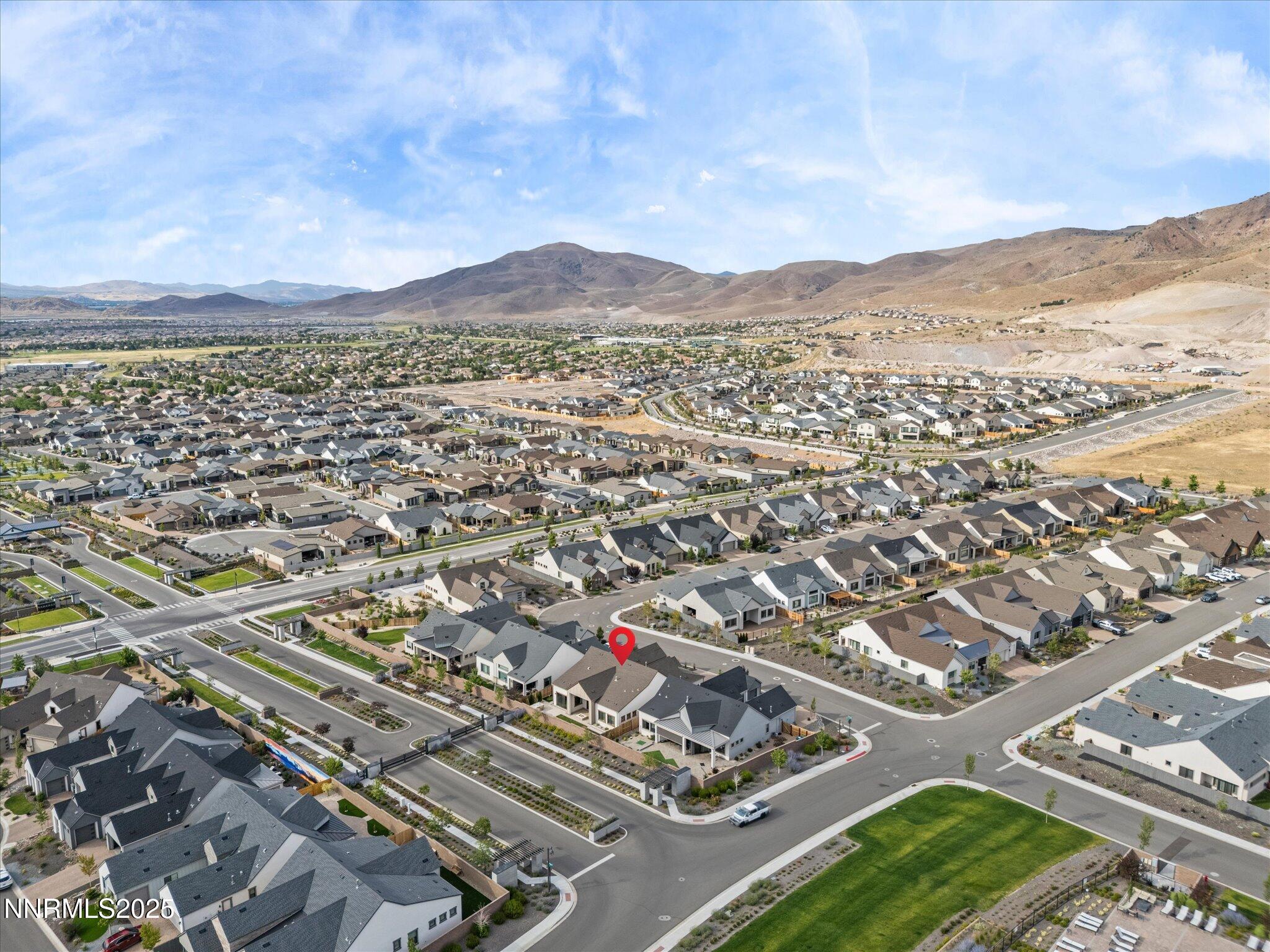 13545 Cobalt Sky Street Reno, NV 89521 - Photo 89 of 96 an aerial view of residential houses with outdoor space