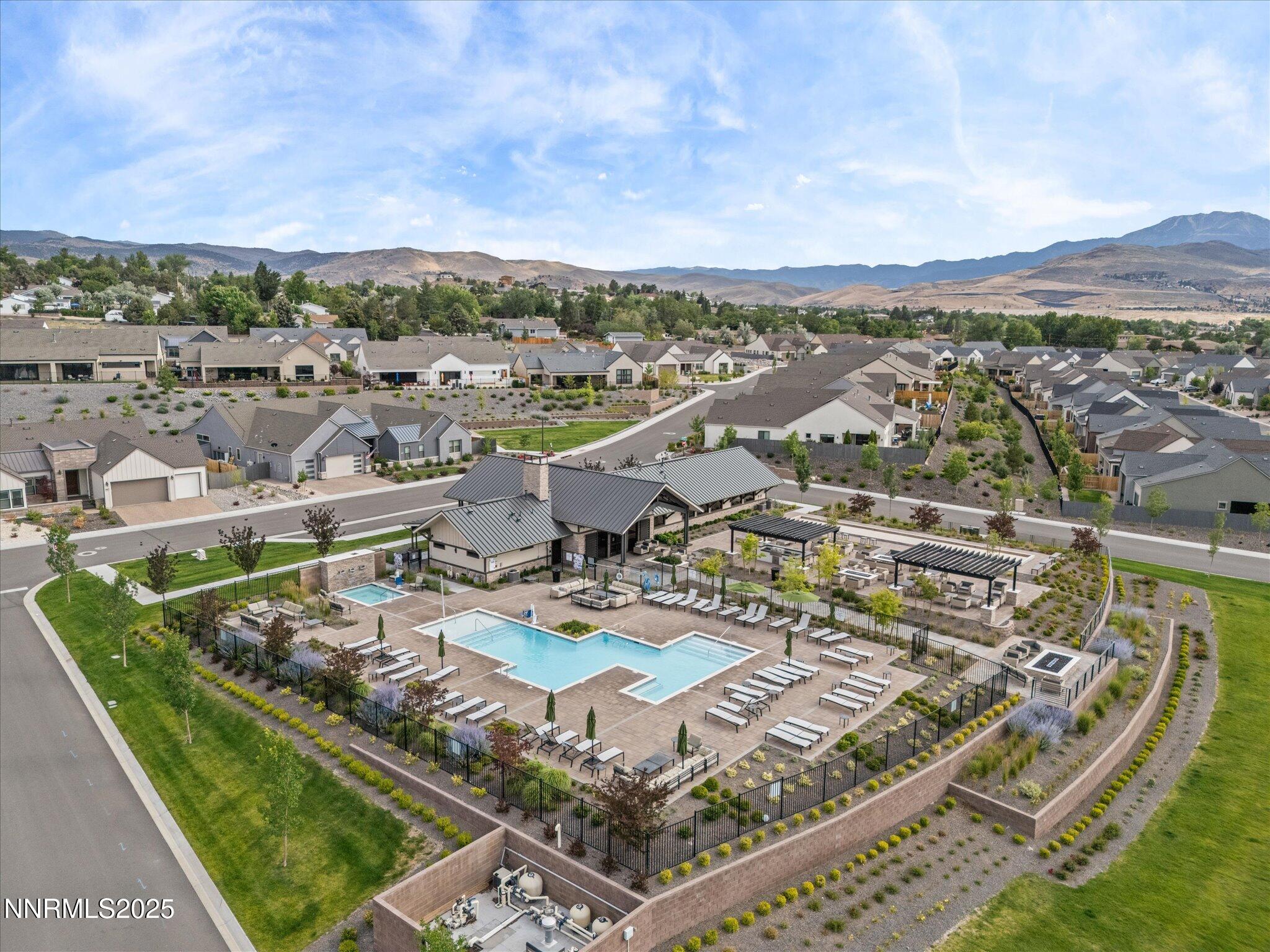 13545 Cobalt Sky Street Reno, NV 89521 - Photo 93 of 96 a view of a lake with a mountain