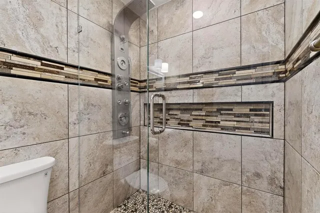 a close view of a stove