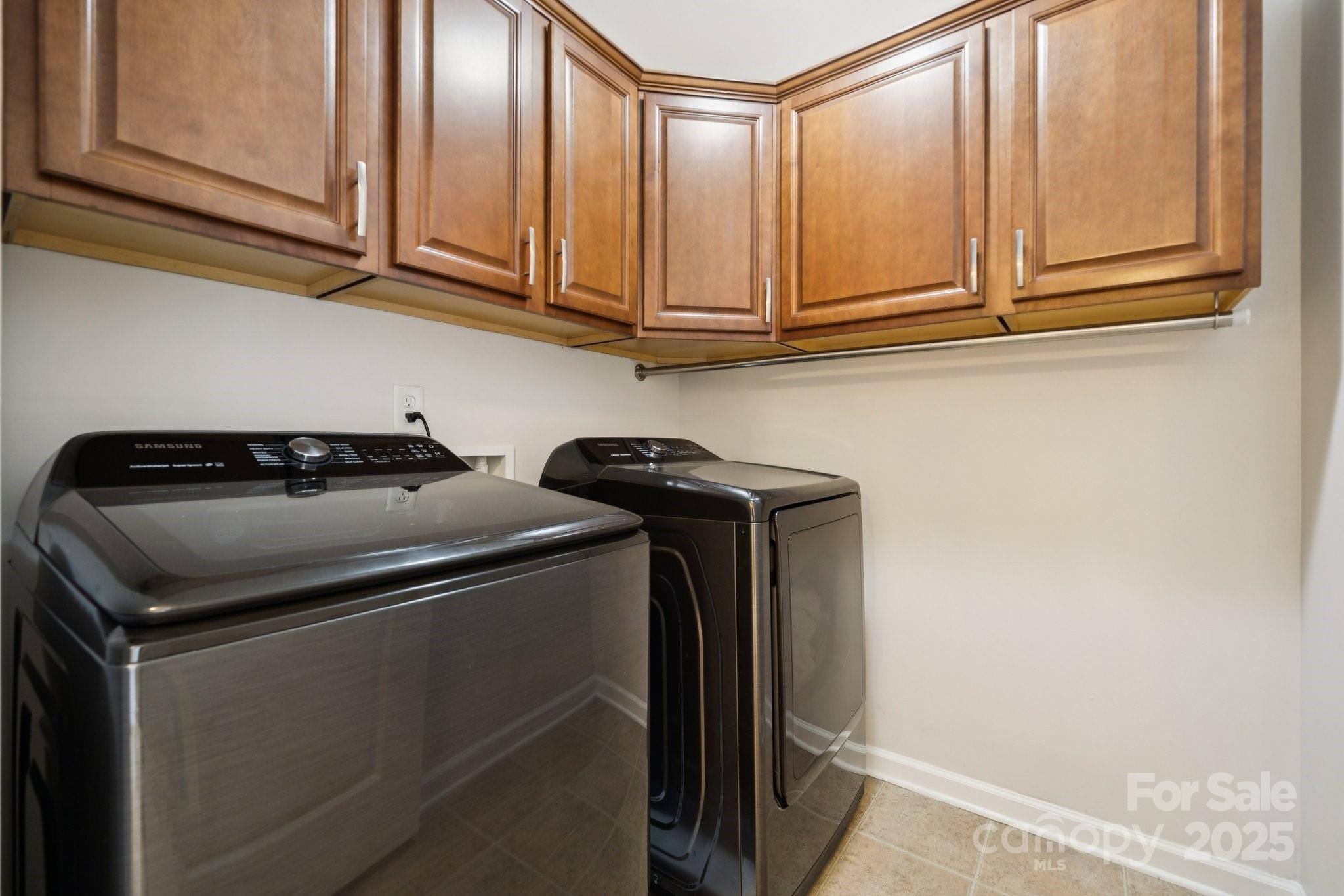 2015 Terrapin Street Indian Trail, NC 28079 - Photo 21 of 28 a close view of a utility room with washer and dryer