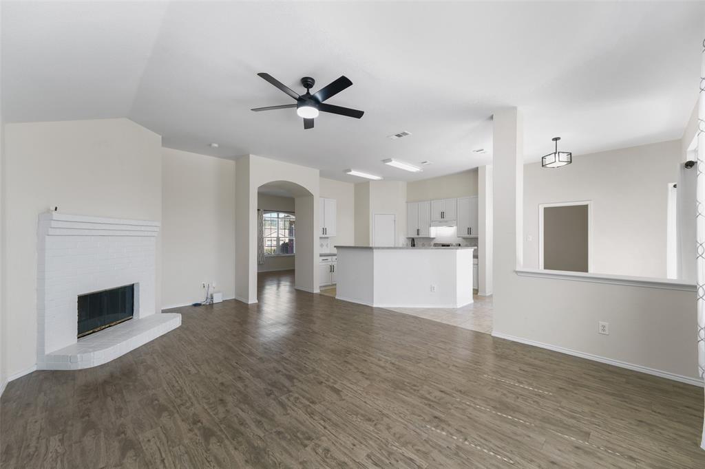 2124 Hickory Ridge Drive Mesquite, TX 75181 - Photo 2 of 16 a view of a kitchen with a sink and a kitchen