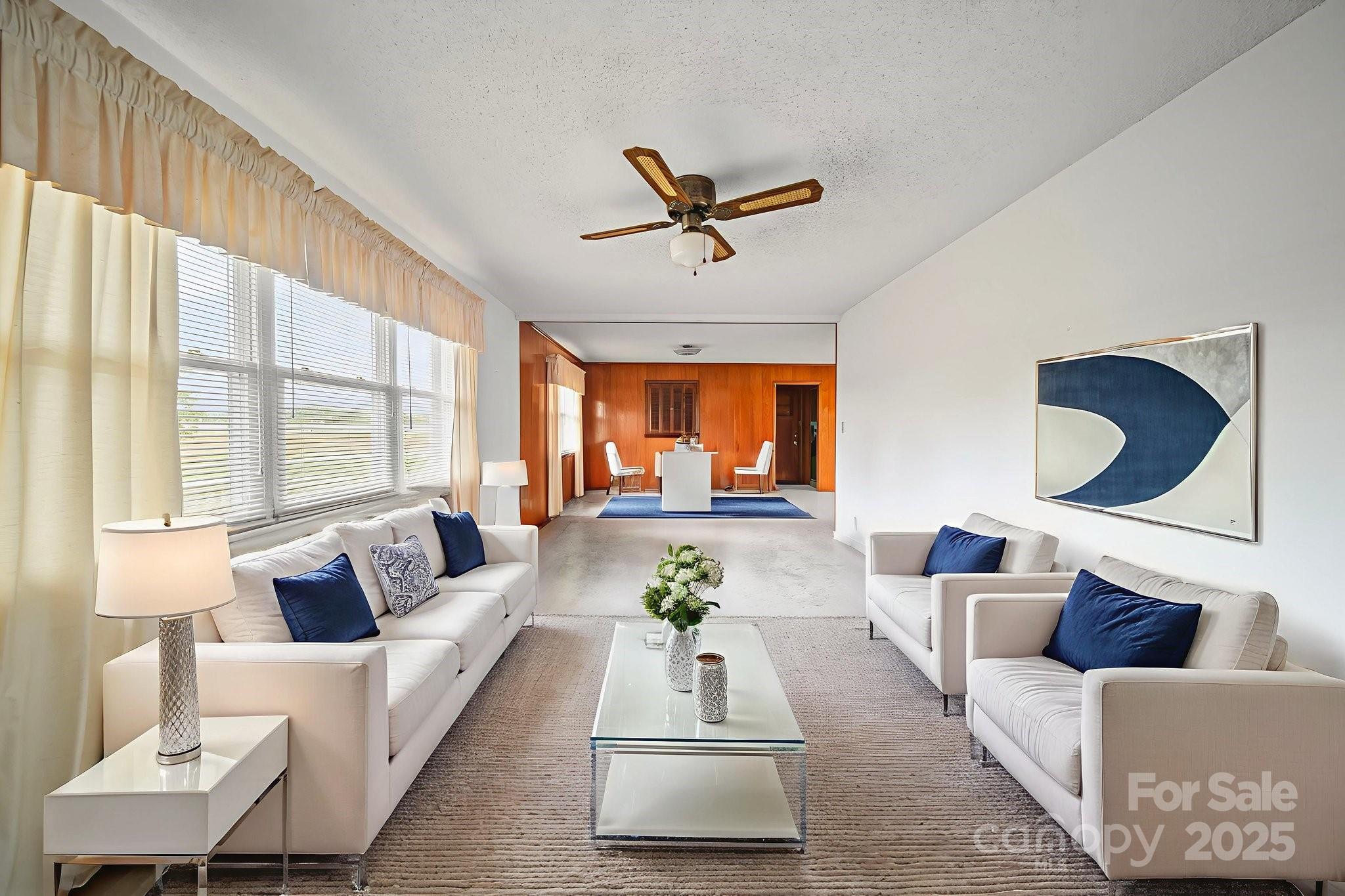 3710 Camden Road Marshville, NC 28103 - Photo 13 of 38 a living room with furniture and a large window