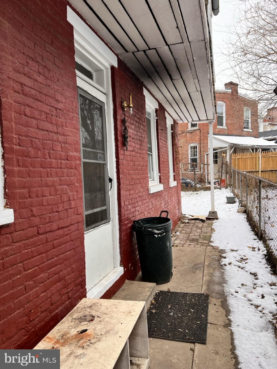 549 Manor Street Lancaster, PA 17603 - Photo 23 of 29 Back door exit to back yard