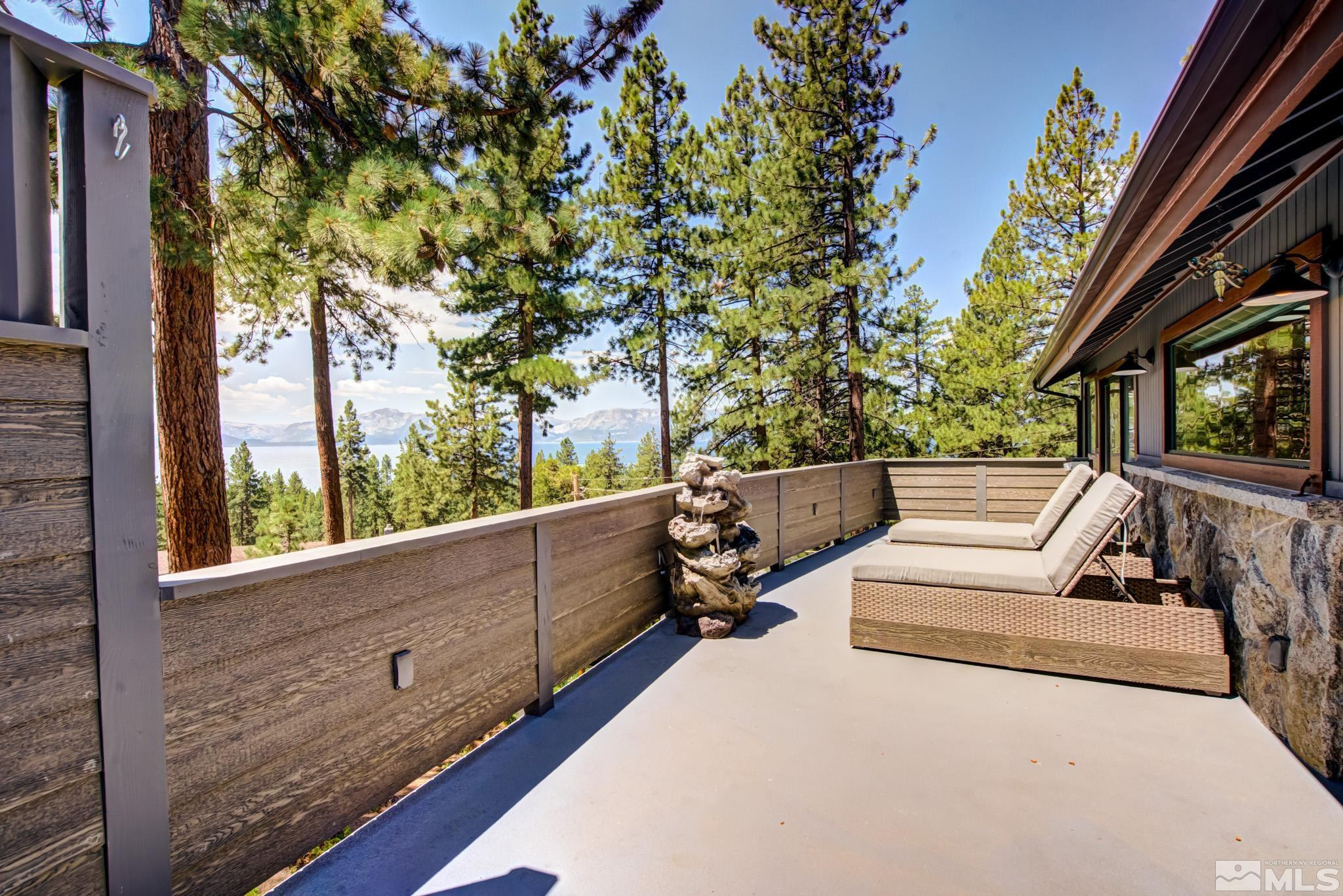 209 Sugar Zephyr Cove, NV 89448 - Photo 14 of 40 a view of outdoor space with seating