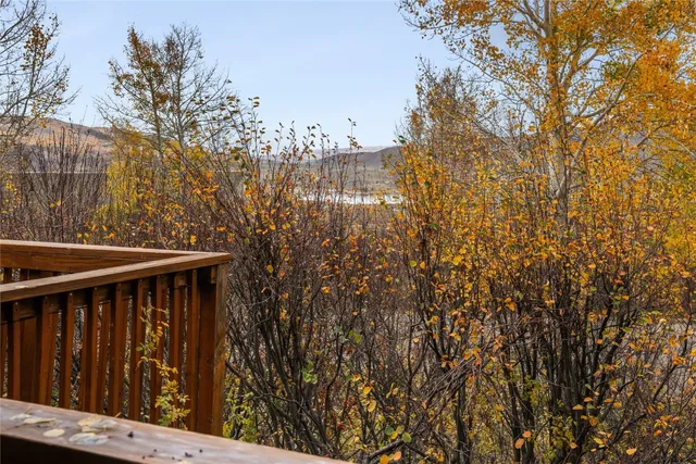 a view of lake and mountain