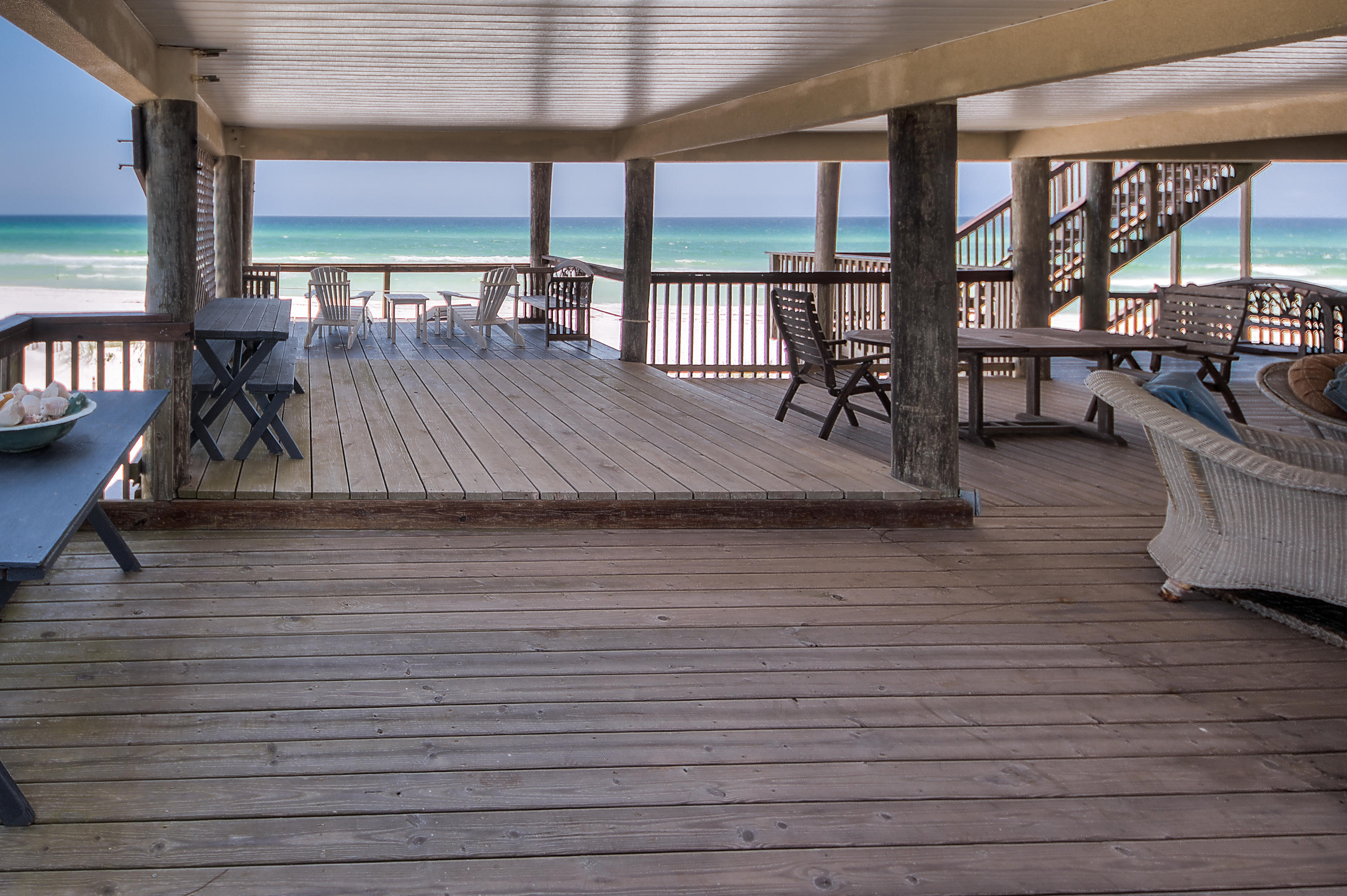 75 Fort Panic Road Santa Rosa Beach, FL 32459 - Photo 21 of 24 an outdoor space with seating