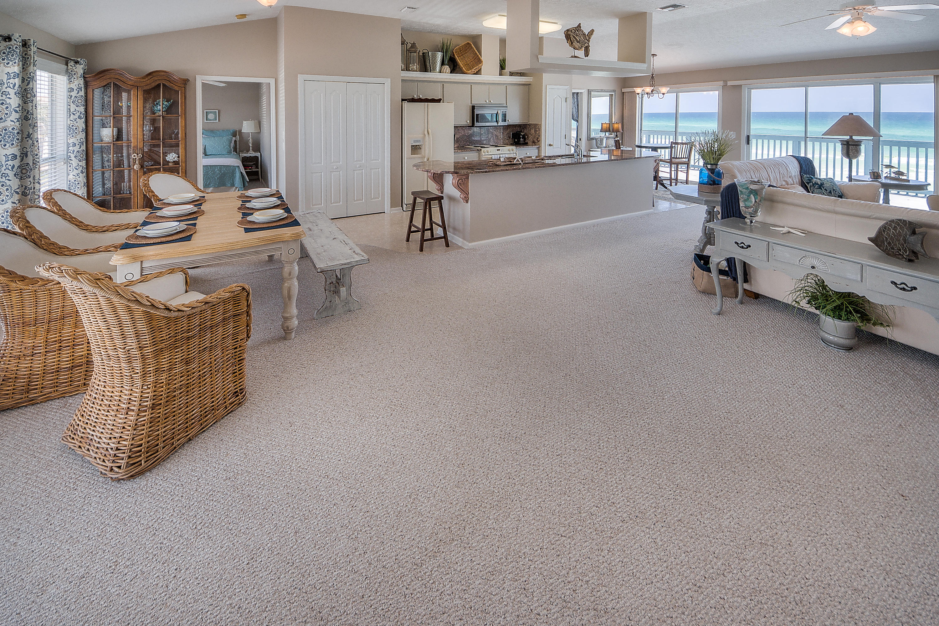 75 Fort Panic Road Santa Rosa Beach, FL 32459 - Photo 3 of 24 a living room with furniture and a table