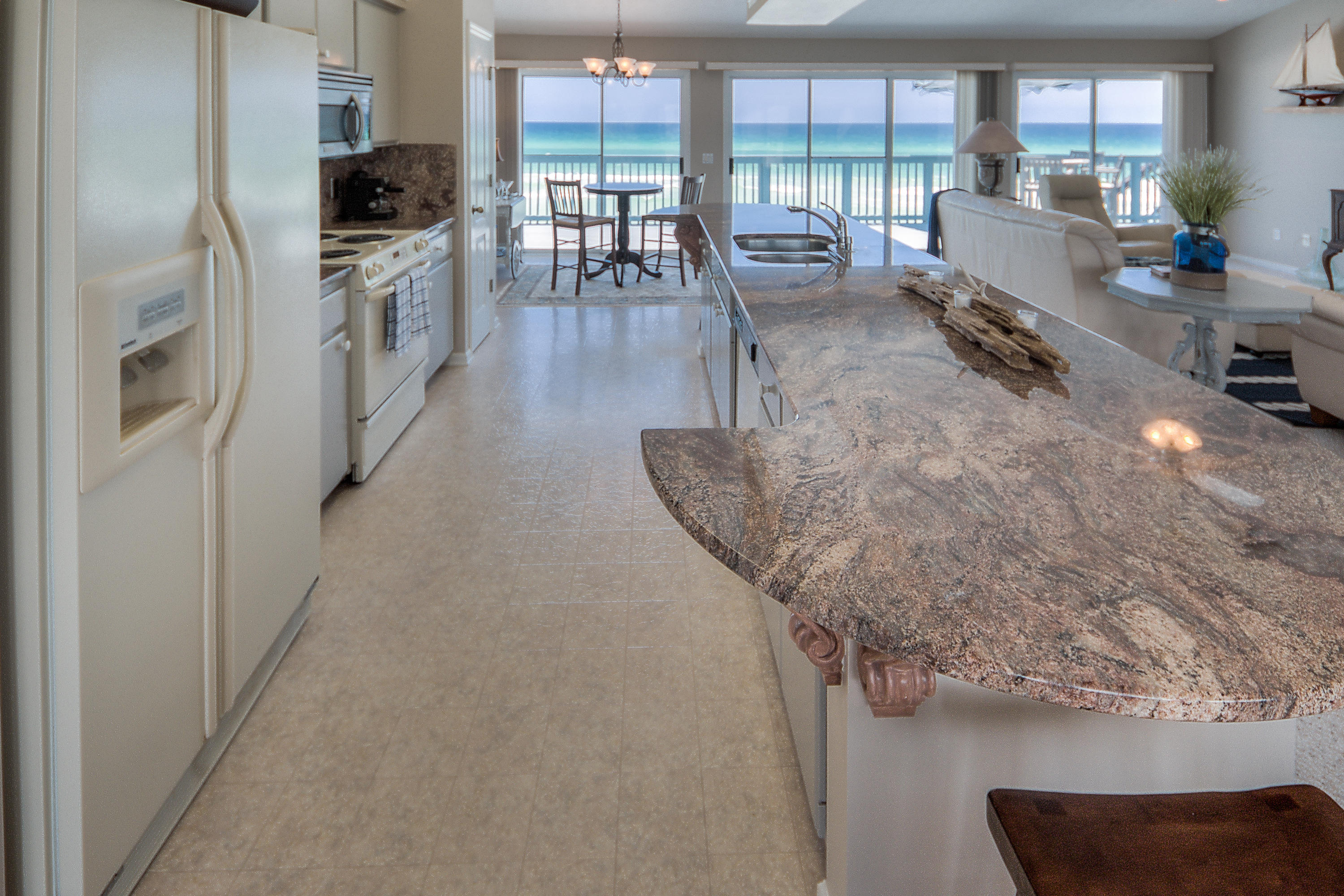75 Fort Panic Road Santa Rosa Beach, FL 32459 - Photo 6 of 24 a living room with furniture and a flat screen tv