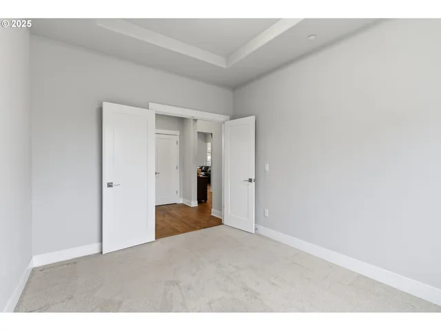 a view of empty room