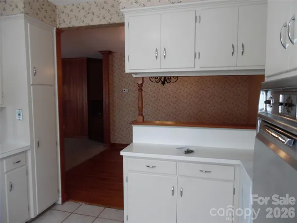 a view of cabinets