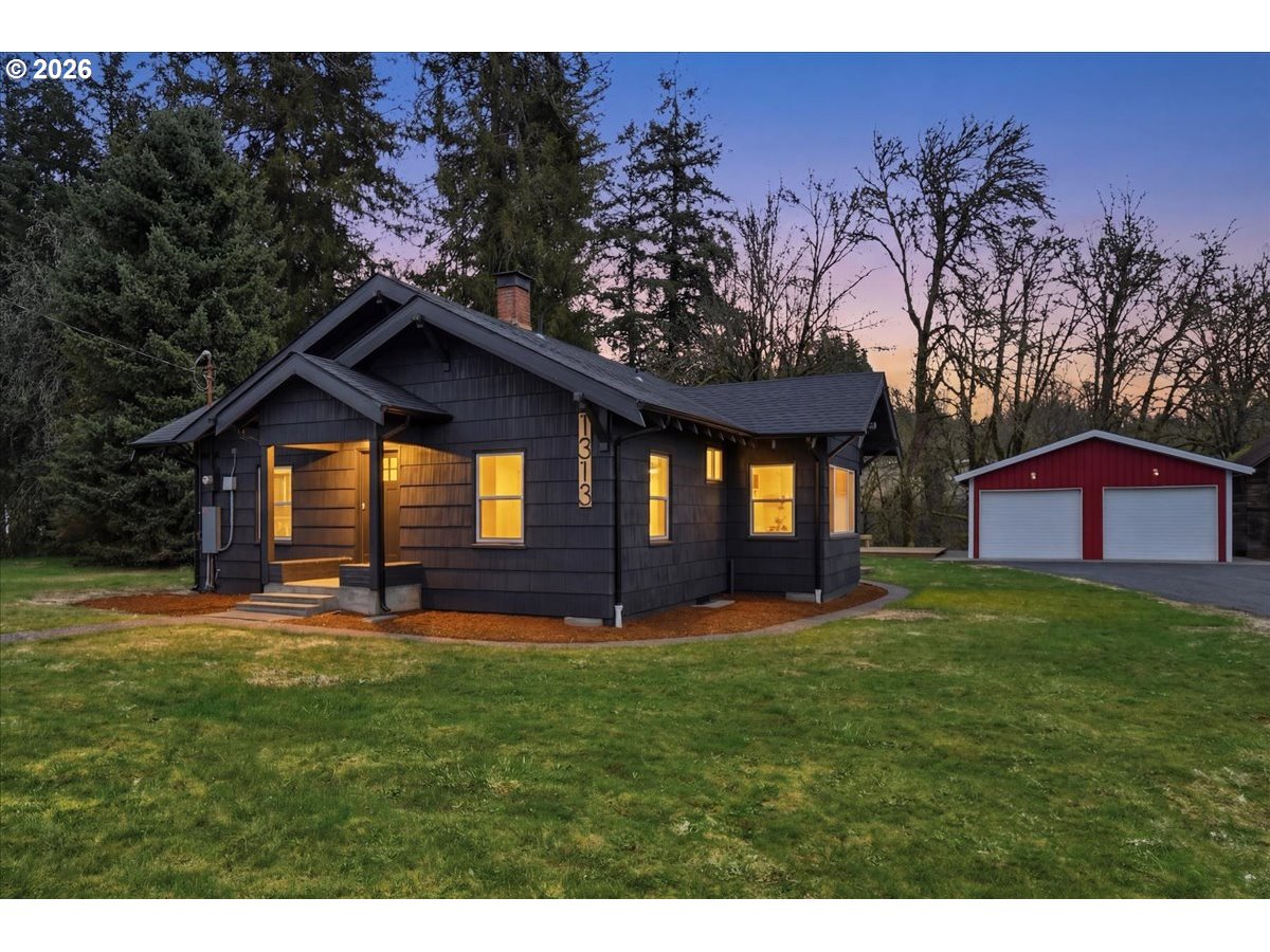 1313 Hining Road Winlock, WA 98596 - Photo 2 of 46 a view of a house with a yard