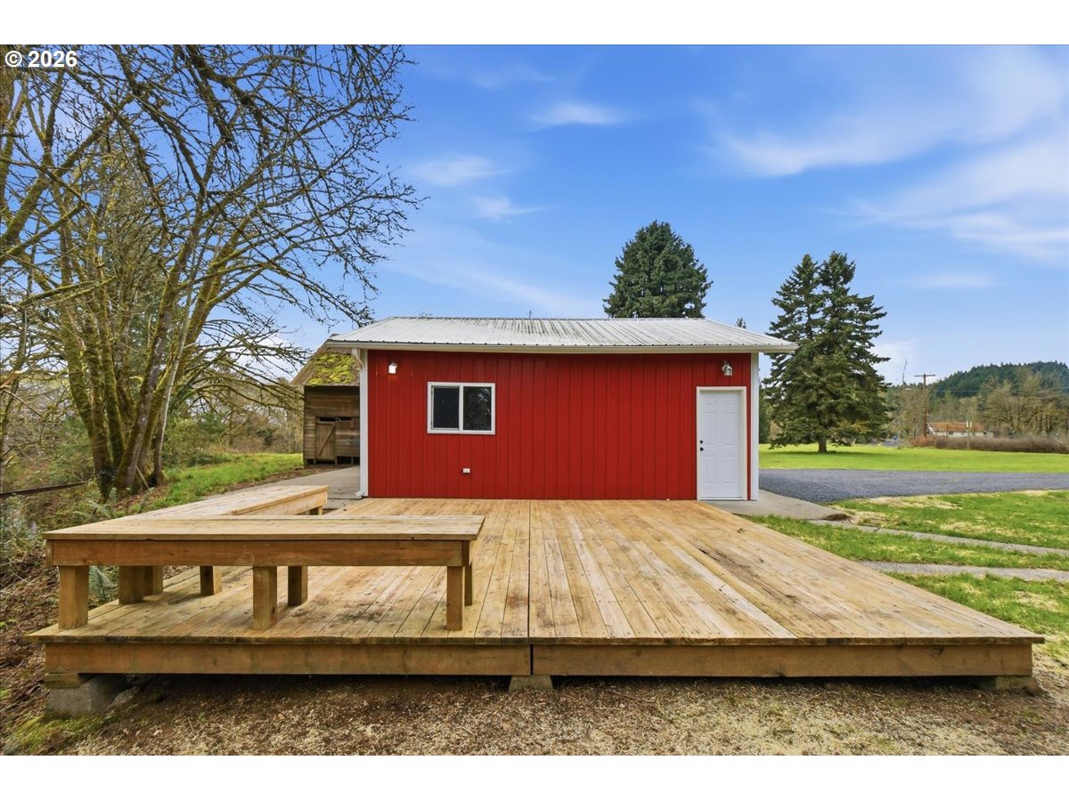 1313 Hining Road Winlock, WA 98596 - Photo 40 of 46 a view of a house with a yard