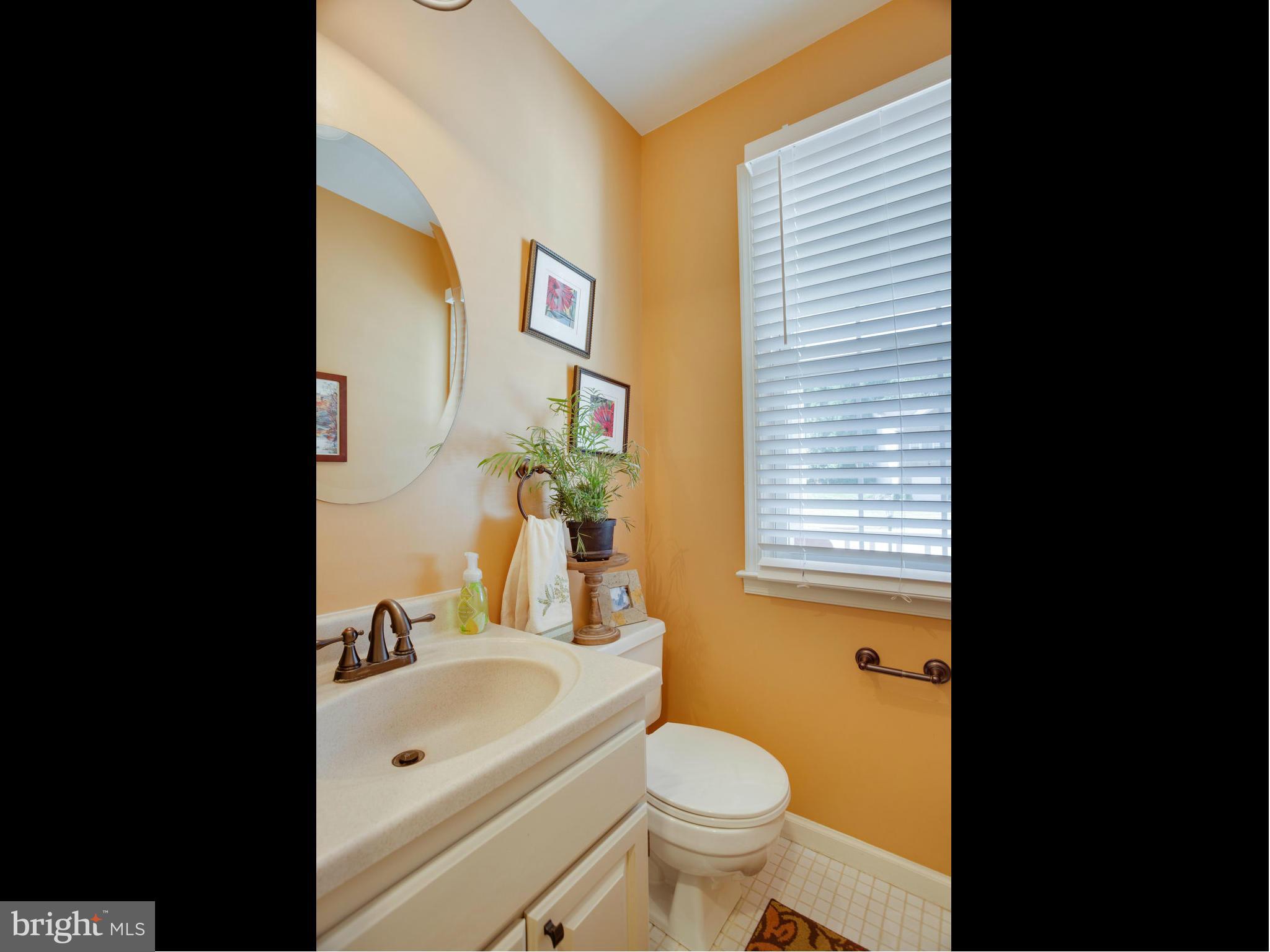 120 Environs Road Sterling, VA 20165 - Photo 12 of 30 Main Floor Powder Room with Updated Vanity