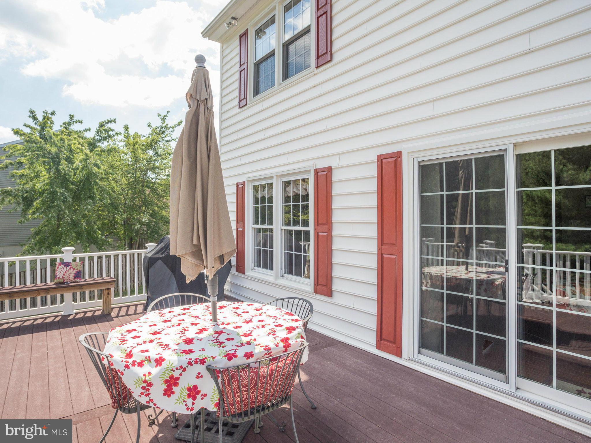 120 Environs Road Sterling, VA 20165 - Photo 25 of 30 Spacious Composite Deck Off Kitchen