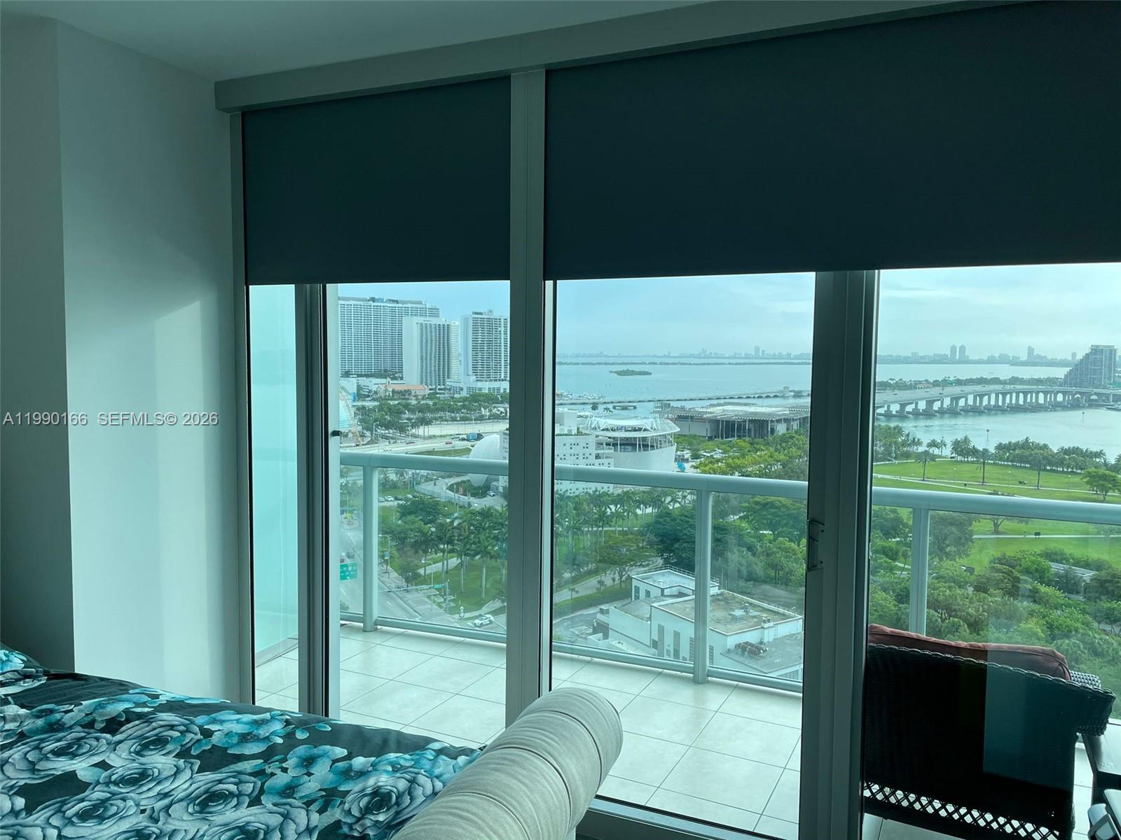 888 Biscayne Boulevard, Unit 1810 Miami, FL 33132 - Photo 11 of 28 a view of backyard from window