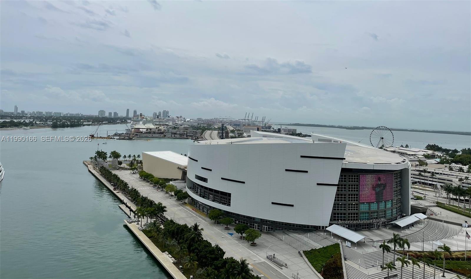888 Biscayne Boulevard, Unit 1810 Miami, FL 33132 - Photo 8 of 28 an aerial view of a house with sitting space